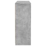 Casa si Gradina - Mobilier - Comode si corpuri - Comode - Servanta cu lumini LED, 3 buc., gri beton, lemn prelucrat - Infinity.ro