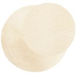 Casa si Gradina - Textile si covoare - Covoare - Covoare casa - Covor HUARTE, fir scurt, moale si lavabil, crem, Ø 120 cm - Infinity.ro