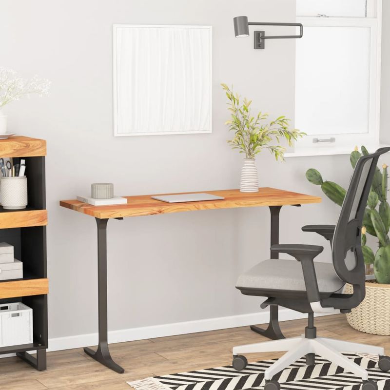 Casa si Gradina - Mobilier - Feronerie si accesorii mobila - Blat de birou 120x50x2,5 cm dreptunghiular lemn masiv de acacia - Infinity.ro