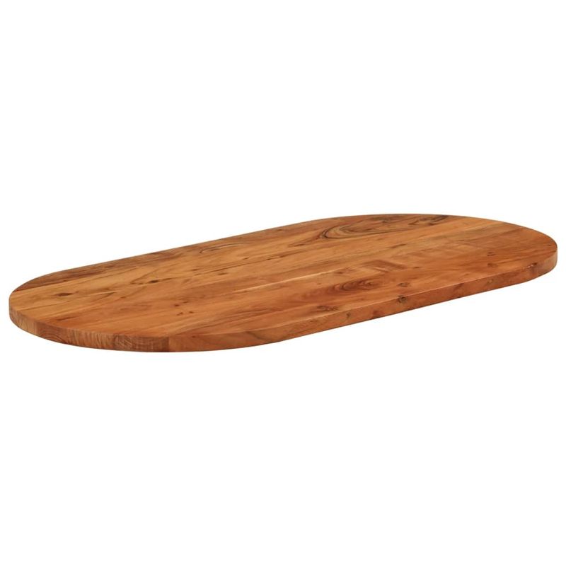 Casa si Gradina - Mobilier - Feronerie si accesorii mobila - Blat de masa oval, 100x50x3,8 cm, lemn masiv de acacia - Infinity.ro