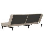 Casa si Gradina - Mobilier - Canapele si coltare - Canapele - Canapea extensibila cu 2 locuri, gri deschis, catifea - Infinity.ro