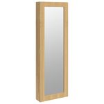 Casa si Gradina - Mobilier - Dulapuri si sifoniere - Dulapuri - Dulap de bijuterii cu oglinda montat pe perete, 30x8,5x90 cm - Infinity.ro