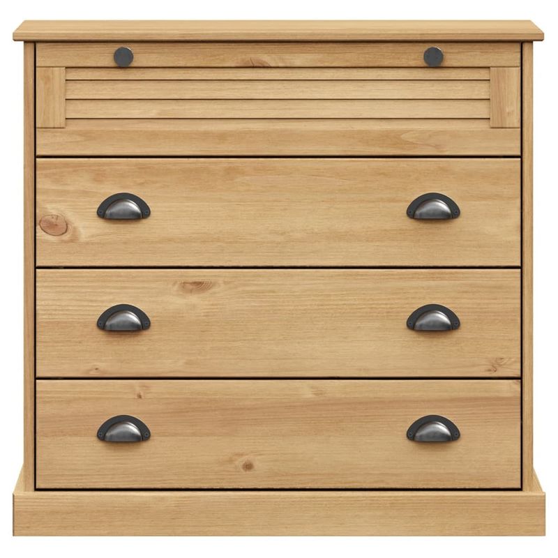 Casa si Gradina - Mobilier - Comode si corpuri - Comode - Comoda cu sertare VIGO, 80x40x76 cm, lemn masiv de pin - Infinity.ro