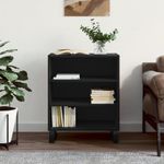 Casa si Gradina - Mobilier - Comode si corpuri - Comode - Servanta, negru, 57x35x70 cm, lemn prelucrat - Infinity.ro