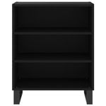 Casa si Gradina - Mobilier - Comode si corpuri - Comode - Servanta, negru, 57x35x70 cm, lemn prelucrat - Infinity.ro
