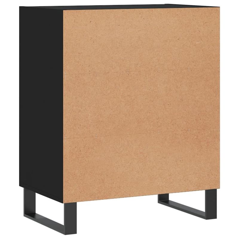 Casa si Gradina - Mobilier - Comode si corpuri - Comode - Servanta, negru, 57x35x70 cm, lemn prelucrat - Infinity.ro