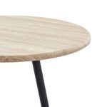Casa si Gradina - Mobilier - Seturi de mobilier - Seturi bucatarie - Set mobilier de bar, 5 piese, negru, material textil - Infinity.ro