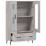 Casa si Gradina - Mobilier - Comode si corpuri - Comode - Dulap gri Sonoma 69,5x31x115 cm, lemn prelucrat - Infinity.ro