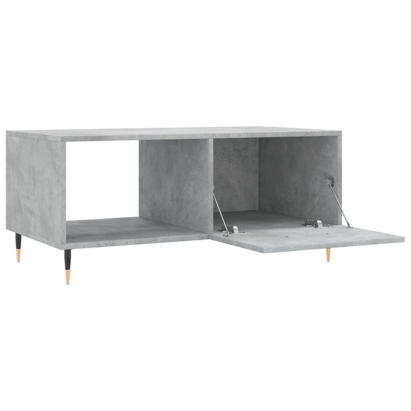 Casa si Gradina - Mobilier - Mese si birouri - Masute de cafea - Masuta de cafea, gri beton, 90x50x40 cm, lemn prelucrat - Infinity.ro