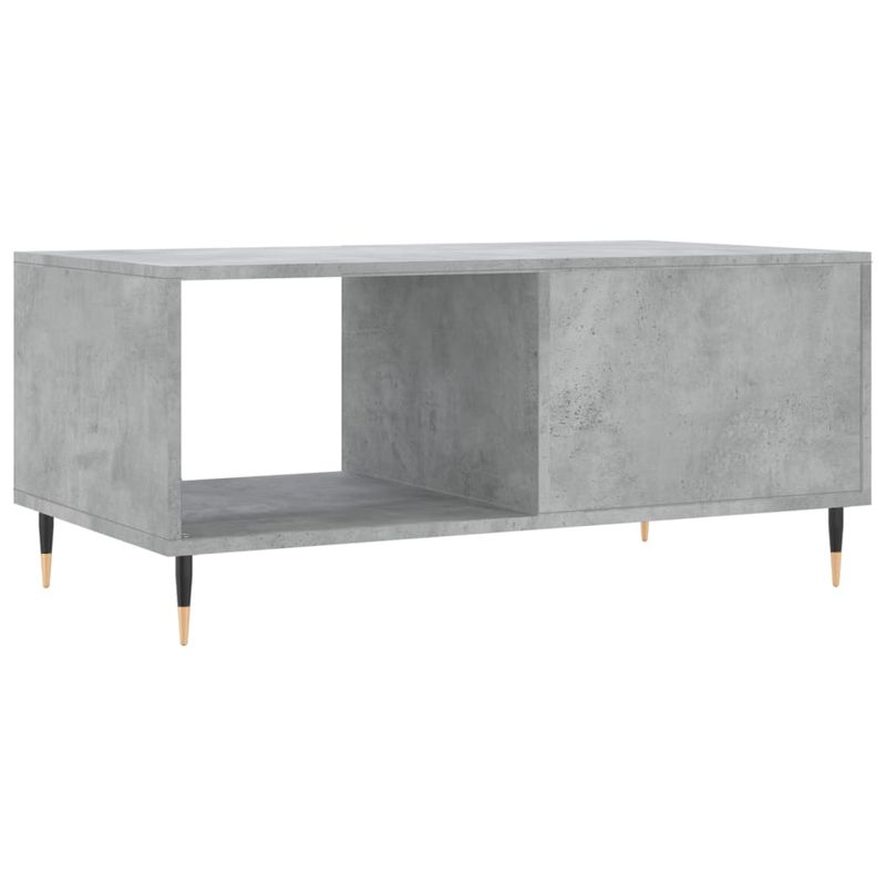 Casa si Gradina - Mobilier - Mese si birouri - Masute de cafea - Masuta de cafea, gri beton, 90x50x40 cm, lemn prelucrat - Infinity.ro