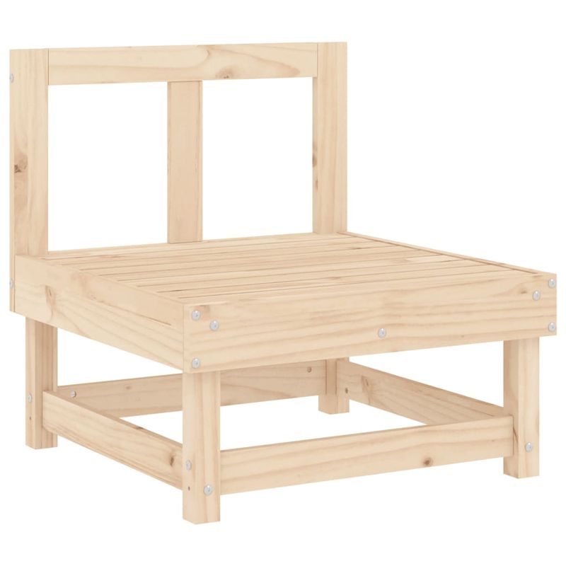 Casa si Gradina - Gradina si terasa - Mobilier exterior - Canapele si fotolii gradina - Canapea de mijloc cu perne, lemn masiv de pin - Infinity.ro