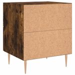 Casa si Gradina - Mobilier - Comode si corpuri - Noptiere - Noptiere, 2 buc., stejar fumuriu, 40x35x47,5 cm, lemn compozit - Infinity.ro
