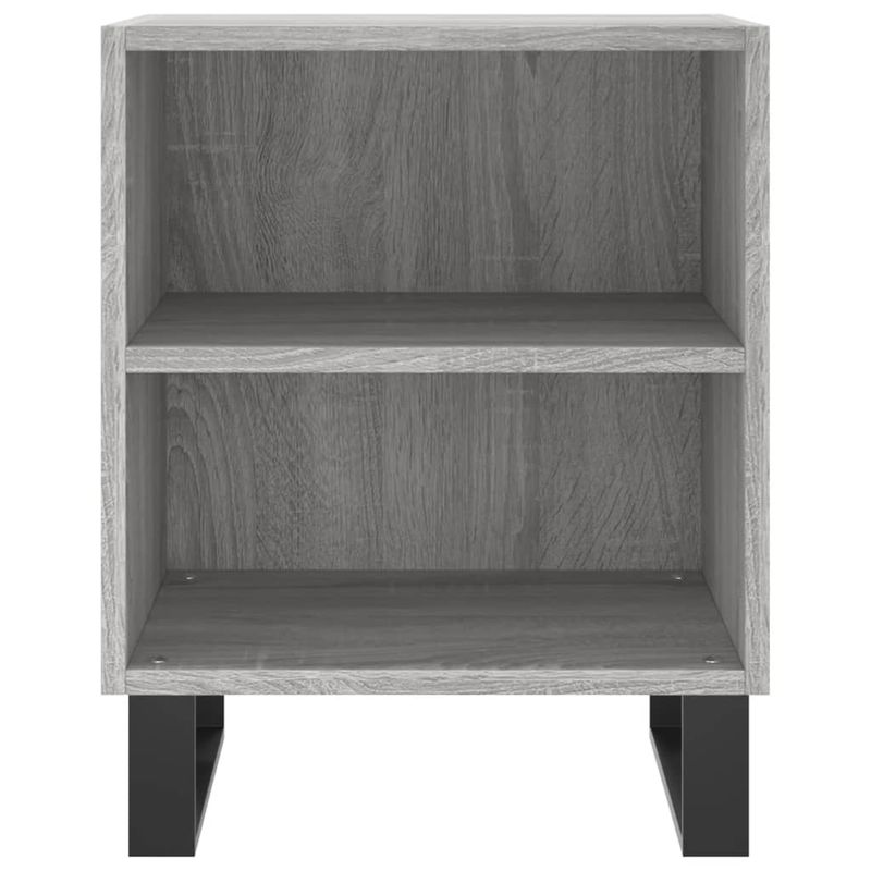 Casa si Gradina - Mobilier - Comode si corpuri - Noptiere - Noptiere, 2 buc., gri sonoma, 40x30x50 cm, lemn compozit - Infinity.ro