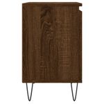 Casa si Gradina - Mobilier - Comode si corpuri - Noptiere - Noptiera, stejar maro, 40x30x50 cm, lemn compozit - Infinity.ro