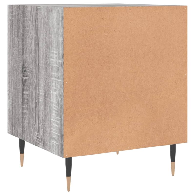 Casa si Gradina - Mobilier - Comode si corpuri - Noptiere - Noptiere, 2 buc., gri sonoma, 40x40x50 cm, lemn compozit - Infinity.ro