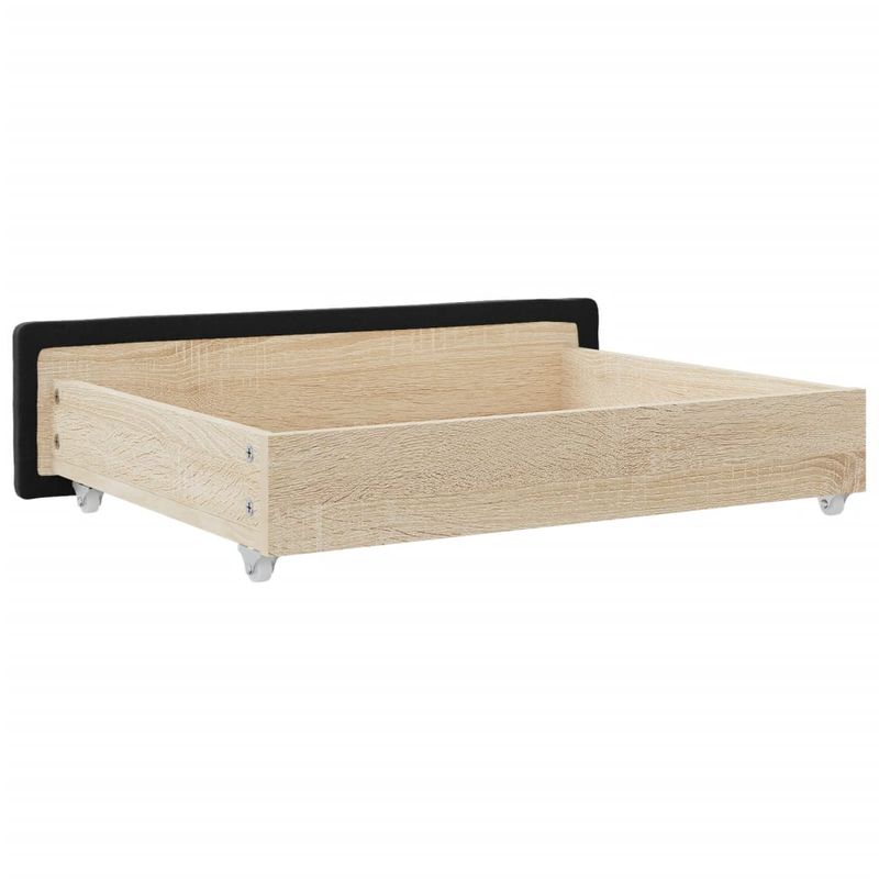 Casa si Gradina - Mobilier - Paturi si accesorii - Accesorii paturi - Tablie de pat Stejar Artizanal 80 cm Lemn compozit - Infinity.ro