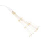 Casa si Gradina - Decoratiuni - Decoratiuni de sezon - Lumina stelara de Craciun 140 LED-uri 2 buc., multicolor, 17 cm - Infinity.ro