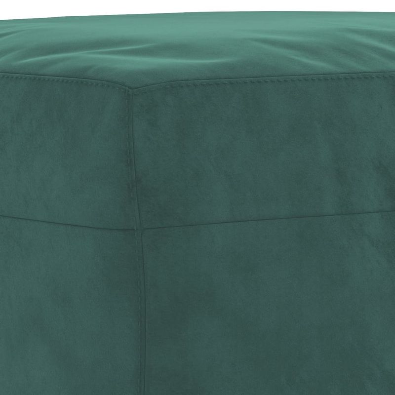 Casa si Gradina - Mobilier - Seturi de mobilier - Seturi living - Set de canapele cu perne, 3 piese, verde inchis, catifea - Infinity.ro