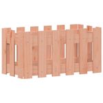 Casa si Gradina - Gradinarit si plante - Plante si ghivece - Ghivece si suporturi - Jardiniera gradina design gard, 60x30x30 cm, lemn masiv douglas - Infinity.ro