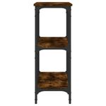 Casa si Gradina - Mobilier - Comode si corpuri - Console - Masuta consola, stejar fumuriu, 100x29x75 cm, lemn prelucrat - Infinity.ro