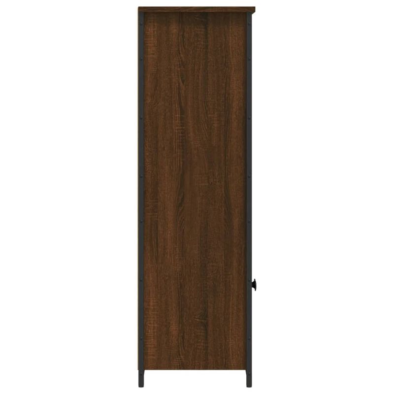 Casa si Gradina - Mobilier - Comode si corpuri - Corpuri bucatarie - Dulap inalt, stejar maro, 62x32x103,5 cm, lemn compozit - Infinity.ro