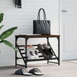 Casa si Gradina - Mobilier - Organizare si depozitare - Organizator incaltaminte - Pantofar, stejar maro, 60x30x45 cm, lemn compozit - Infinity.ro