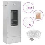 Casa si Gradina - Gradina si terasa - Gratare si accesorii - Gratare de gradina - Afumatoare cuptor/gratar, generator fum rece, otel galvanizat - Infinity.ro
