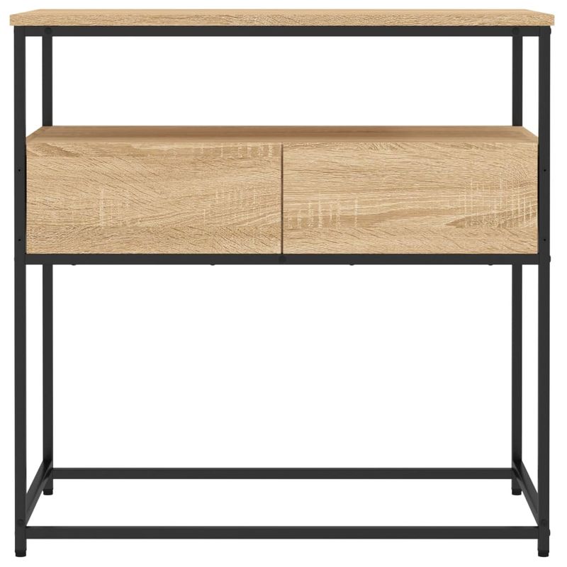 Casa si Gradina - Mobilier - Comode si corpuri - Console - Masa consola, stejar sonoma, 75x40x75 cm, lemn prelucrat - Infinity.ro