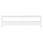 Casa si Gradina - Mobilier - Organizare si depozitare - Bancute - Banca de hol, alb, 160x28x45 cm, lemn masiv de pin - Infinity.ro