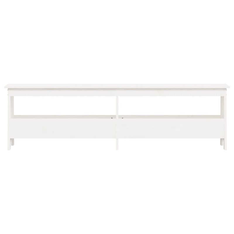 Casa si Gradina - Mobilier - Organizare si depozitare - Bancute - Banca de hol, alb, 160x28x45 cm, lemn masiv de pin - Infinity.ro