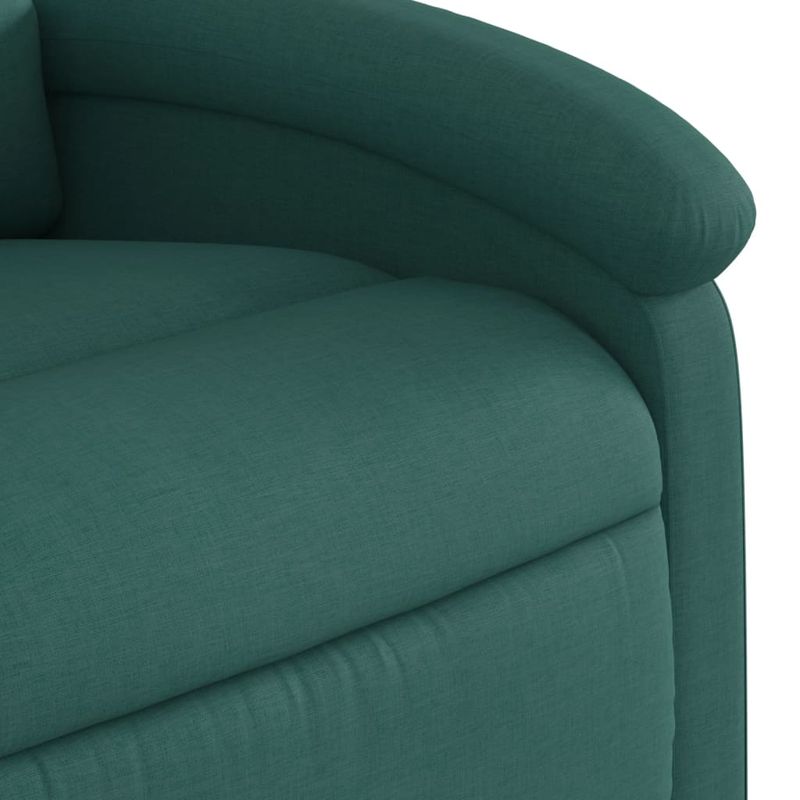 Ingrijire personala si Cosmetice - Sanatate si wellness - Articole wellness - Fotolii de masaj - Fotoliu electric masaj rabatabil / ridicare verde inchis textil - Infinity.ro