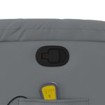 Ingrijire personala si Cosmetice - Sanatate si wellness - Articole wellness - Fotolii de masaj - Fotoliu de masaj rabatabil, gri, piele ecologica - Infinity.ro