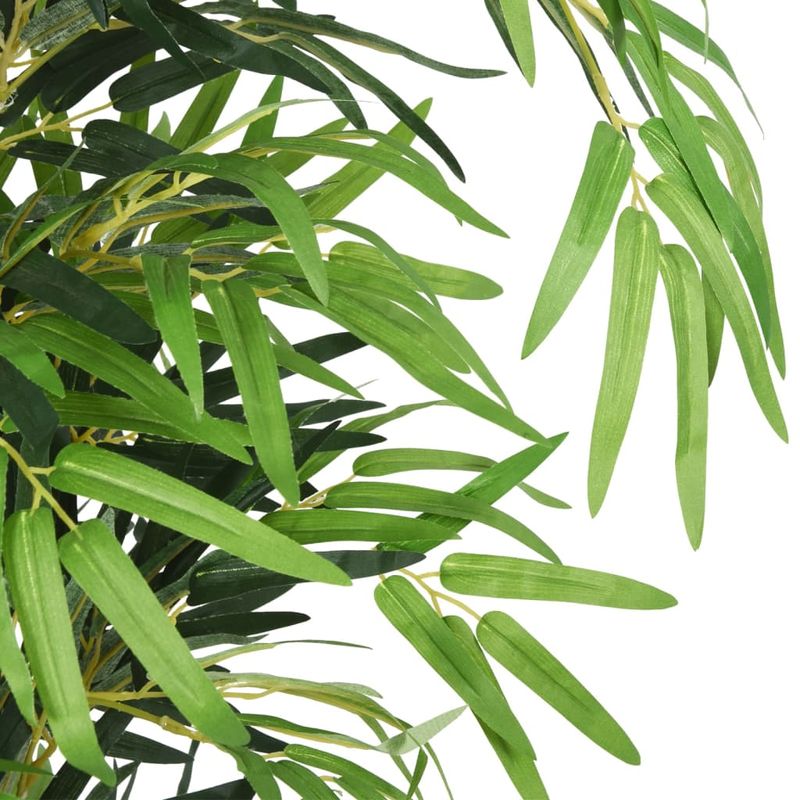 Casa si Gradina - Decoratiuni - Obiecte decorative - Plante artificiale - Arbore din bambus artificial 730 de frunze 120 cm verde, mărime 120 cm (rotund) - Infinity.ro