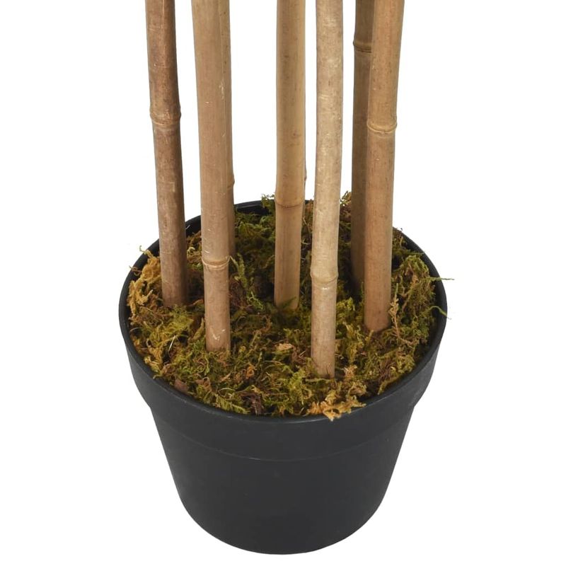 Casa si Gradina - Decoratiuni - Obiecte decorative - Plante artificiale - Arbore din bambus artificial 730 de frunze 120 cm verde, mărime 120 cm (rotund) - Infinity.ro