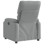 Casa si Gradina - Mobilier - Scaune si fotolii - Fotolii - Fotoliu rabatabil, gri deschis, material textil - Infinity.ro