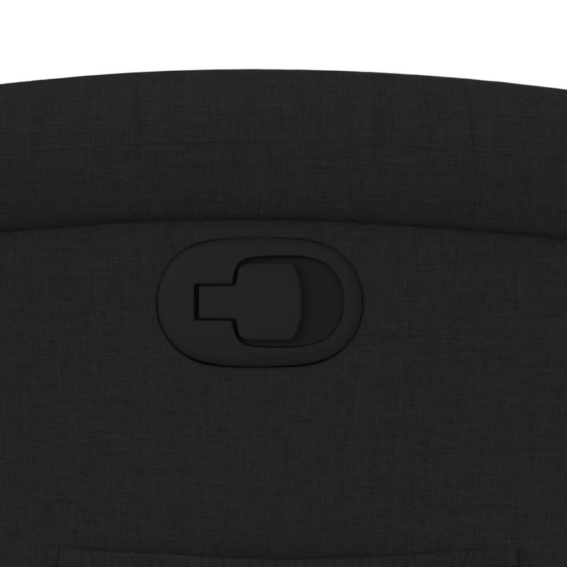 Casa si Gradina - Mobilier - Scaune si fotolii - Fotolii - Fotoliu rabatabil, negru, material textil - Infinity.ro
