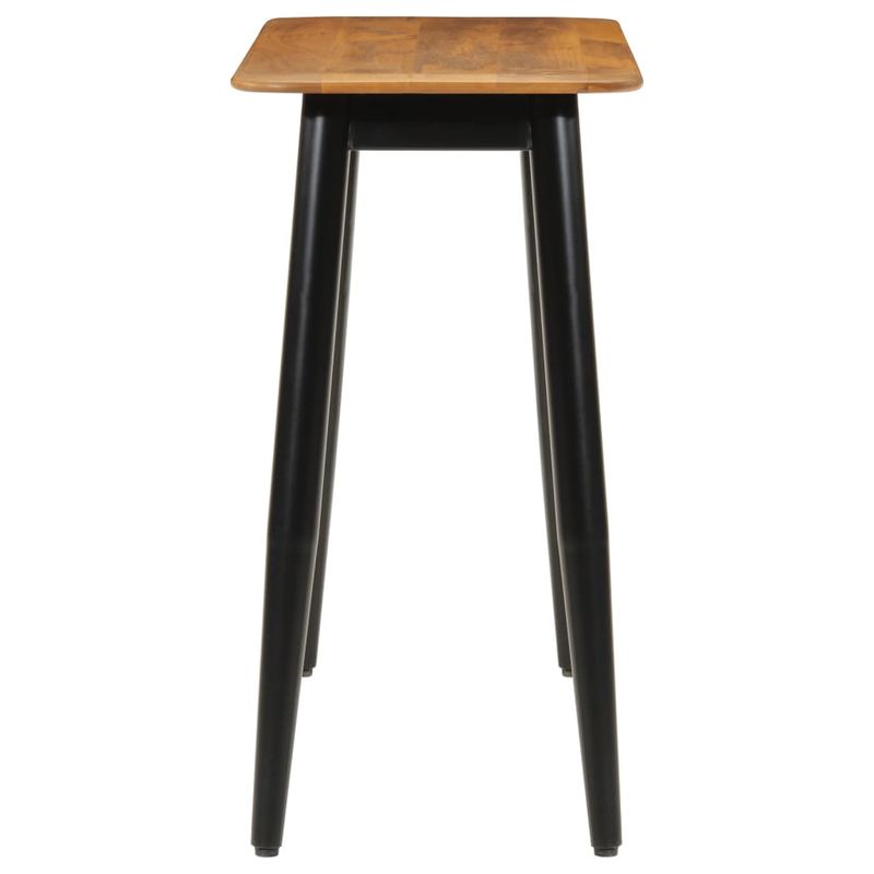 Casa si Gradina - Mobilier - Comode si corpuri - Console - Masuta consola, 110x40x76 cm, lemn masiv de mango si fier - Infinity.ro