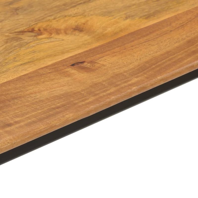 Casa si Gradina - Mobilier - Comode si corpuri - Console - Masuta consola, 110x40x76 cm, lemn masiv de mango si fier - Infinity.ro