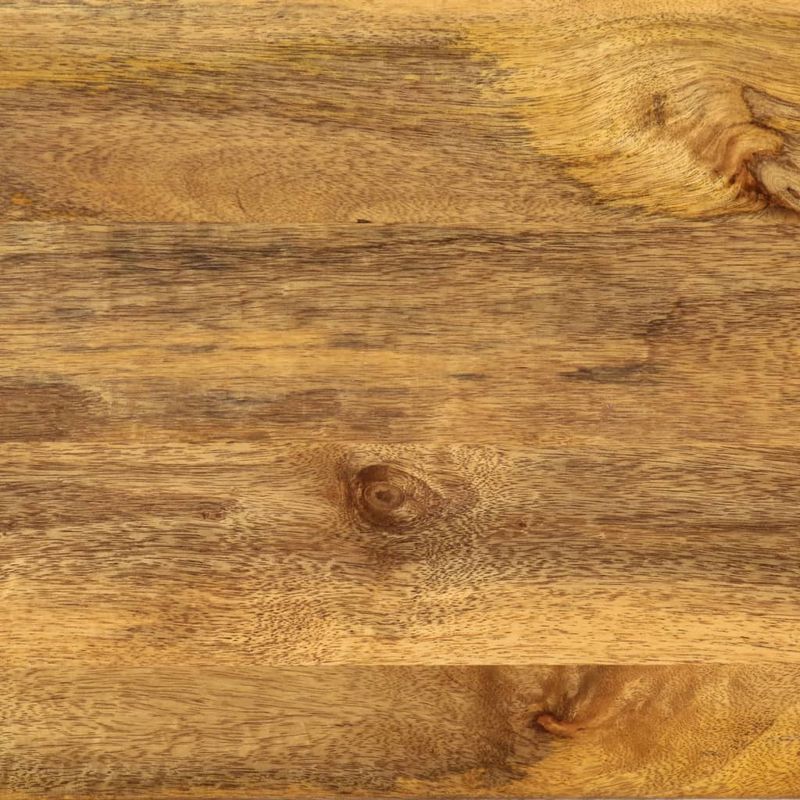 Casa si Gradina - Mobilier - Comode si corpuri - Console - Masuta consola, 110x40x76 cm, lemn masiv de mango si fier - Infinity.ro