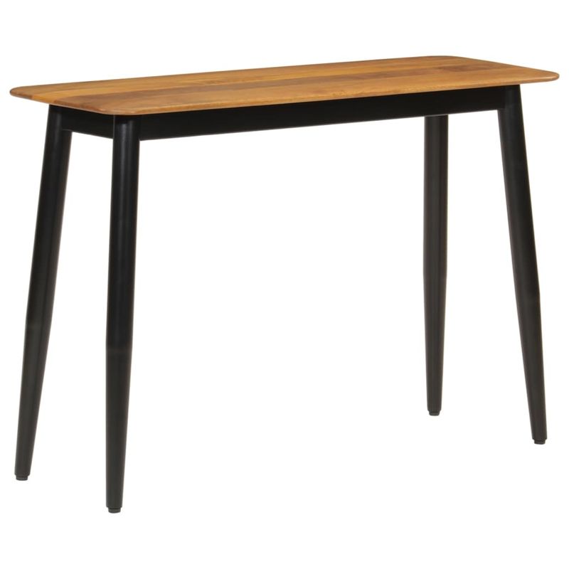 Casa si Gradina - Mobilier - Comode si corpuri - Console - Masuta consola, 110x40x76 cm, lemn masiv de mango si fier - Infinity.ro