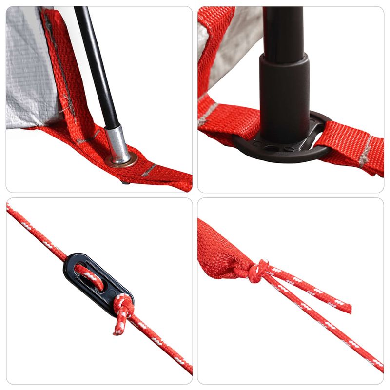 Sport si Outdoor - Camping - Corturi camping - Cort de camping pentru 2 persoane, verde, impermeabil - Infinity.ro