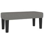 Casa si Gradina - Mobilier - Paturi si accesorii - Paturi - Pat box spring cu saltea, gri inchis, 120x200 cm, textil - Infinity.ro