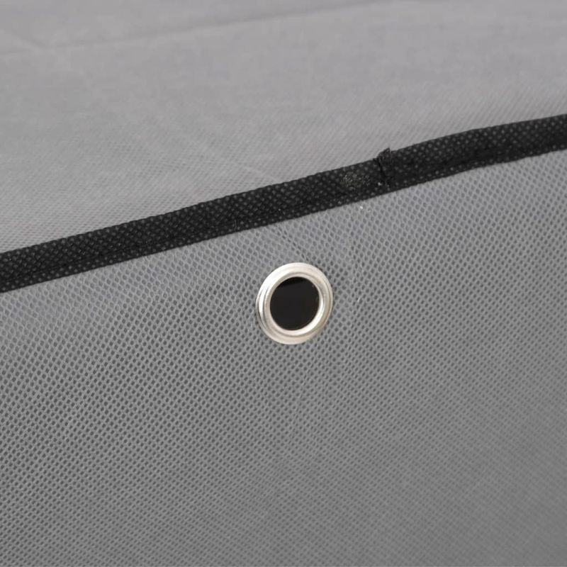 Casa si Gradina - Mobilier - Organizare si depozitare - Organizator incaltaminte - Pantofar, gri, 60x30x166 cm, material textil - Infinity.ro