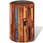 Casa si Gradina - Mobilier - Scaune si fotolii - Tabureti - Taburet, lemn masiv reciclat - Infinity.ro