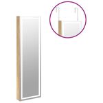 Casa si Gradina - Mobilier - Dulapuri si sifoniere - Dulapuri - Dulap de bijuterii cu oglinda si lumini LED, montaj pe perete - Infinity.ro