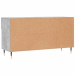 Casa si Gradina - Mobilier - Organizare si depozitare - Organizator incaltaminte - Bancheta pantofar, gri beton, 102x35x55 cm, lemn prelucrat - Infinity.ro