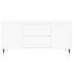 Casa si Gradina - Mobilier - Mese si birouri - Masute de cafea - Masuta de cafea, alb, 102x44,5x50 cm, lemn prelucrat - Infinity.ro