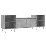 Casa si Gradina - Mobilier - Comode si corpuri - Comode - Comoda TV, gri beton, 160x35x55 cm, lemn prelucrat - Infinity.ro