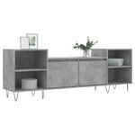 Casa si Gradina - Mobilier - Comode si corpuri - Comode - Comoda TV, gri beton, 160x35x55 cm, lemn prelucrat - Infinity.ro