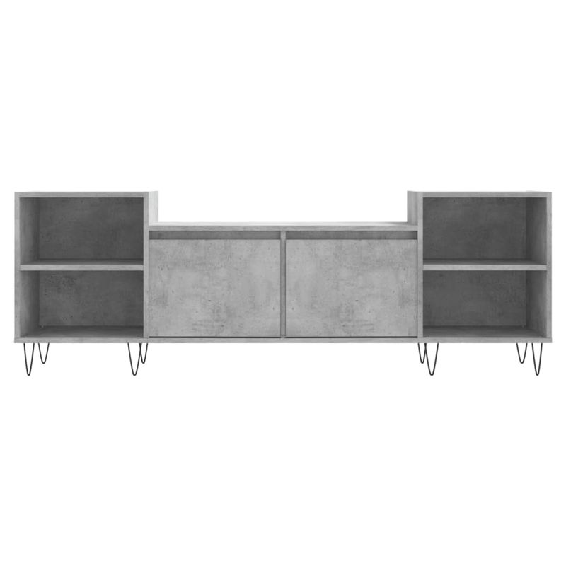 Casa si Gradina - Mobilier - Comode si corpuri - Comode - Comoda TV, gri beton, 160x35x55 cm, lemn prelucrat - Infinity.ro